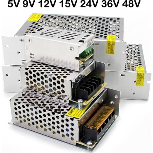 5V 9V 12V 15V 24V 36V 48V Power Supply Transformer 220V Led Power Supply 5V 9V 12V 15V 24V 36V 48V smps For LED Strip Light cctv