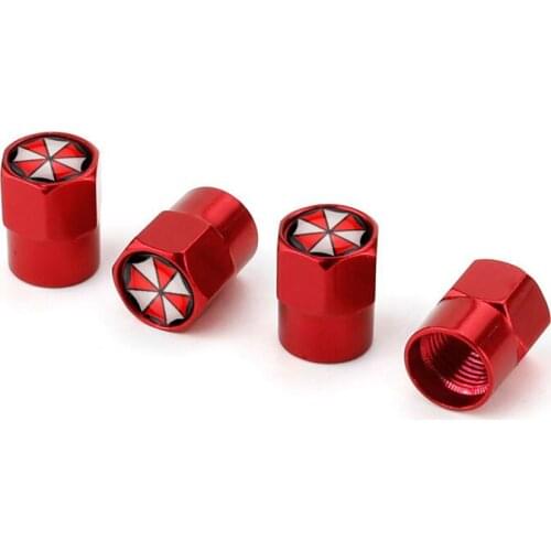 4pcs/set Aluminum Car Tire Valve Caps Car Truck Air Port Cover Tire Rim Valve Wheel Stem Cap For Car Motorcycle Bike Accessories