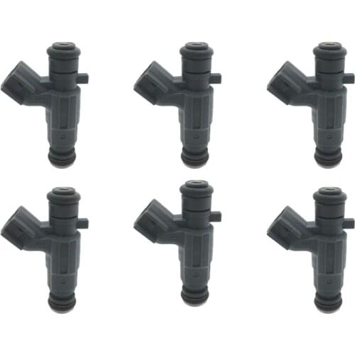 6Pcs Fuel Injector Nozzle For Buick Statue of lu lacrosse 3.0L 2.5L V6 0280156287 1998-2014
