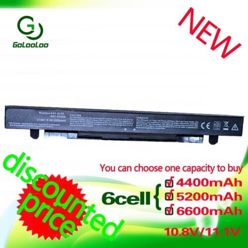 Golooloo 4400MaH 8 cell Laptop Battery for Asus A41-X550 A41-X550A A450 A550 F550 F552 K450 K550 P450 P550 R409 R510 X450 X550V