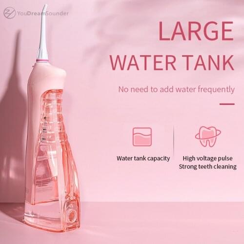 Rechargeable Dental Spa Oral Irrigator Teeth Whitening Water Flosser Portable Dental Cleaning Device Adult Jet For Teeth