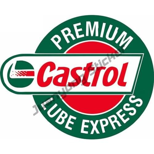 Creative Car Sticker Waterproof Sticker Styling Castrol Huile Racing JDM Refit Decal SUV Camper Auto Moto ATV Vinyl PVC Decor