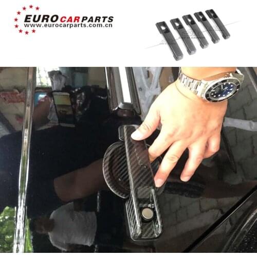 2019 G class w464 g63 g500 Carbon Fiber Door Handle cover for G wagon w464 G63 G500 carbon finber outside parts