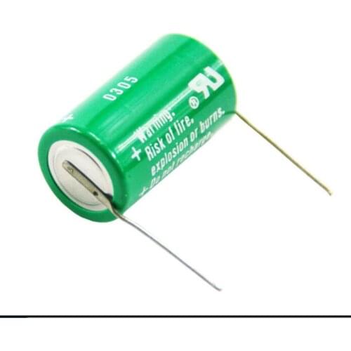 5PCS Original Germany CR1/2AA 6127 3V battery PLC industrial lithium battery with pin