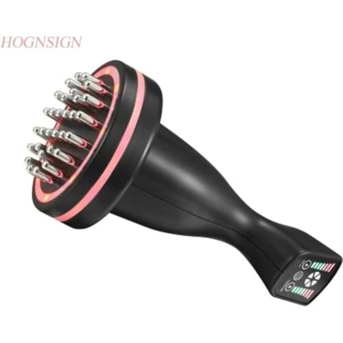 Micro Electric Far Infrared Five Line Meridian Brush Massage Equipment Scraping Instrument Body Slimming Device Guasha Massager