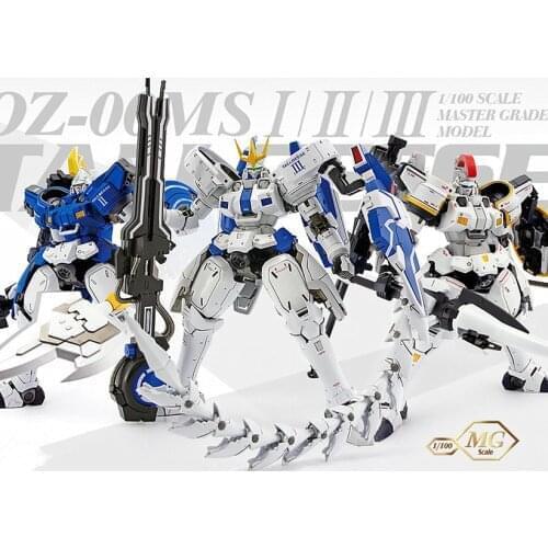 Dragon Momoko model MG 1:100 Tallgeese No.1 No.2 No.3 machine model