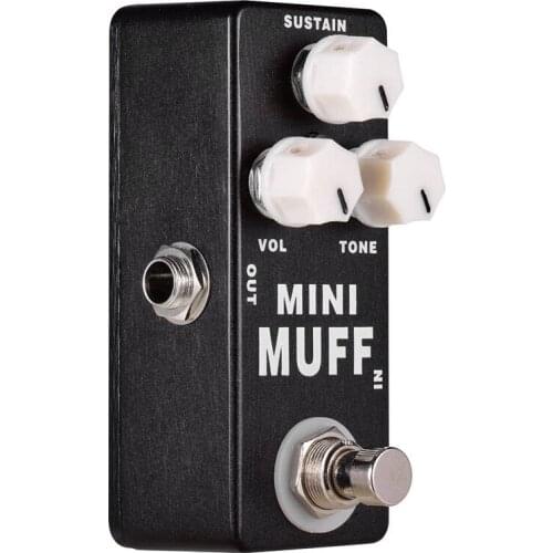 MOSKY Mini Muff Fuzz Distortion Electric Guitar Effect Pedal