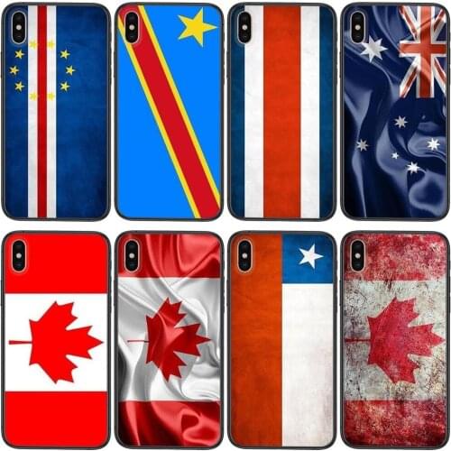Soft TPU Live Love Phone For Mate 40 30 20X 10 lite plus pro Nova 8 Pro 7 6 se Canada Realistic Flag Lady