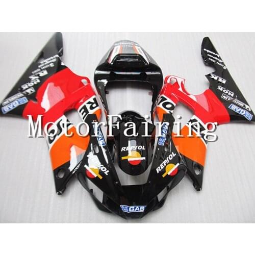 Motorcycle Bodywork Fairing Kit Fit For YZF R1 YZF-R1 2000 2001 ABS Plastic Injection Molding Moto Hull Fairings C634
