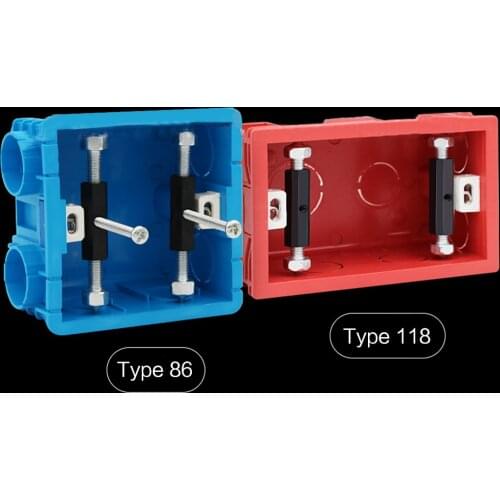 10Set 86/118 Type Wall Switch Socket Cassette Repairer Switch Support Rod for Socket Cassette Repair