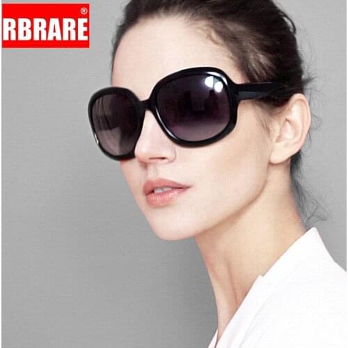 RBRARE Classic Selling New Polarized Sunglasses Women Fashion Brand Designer Oversized Frame Luxurious Sun Glasses For Ladies