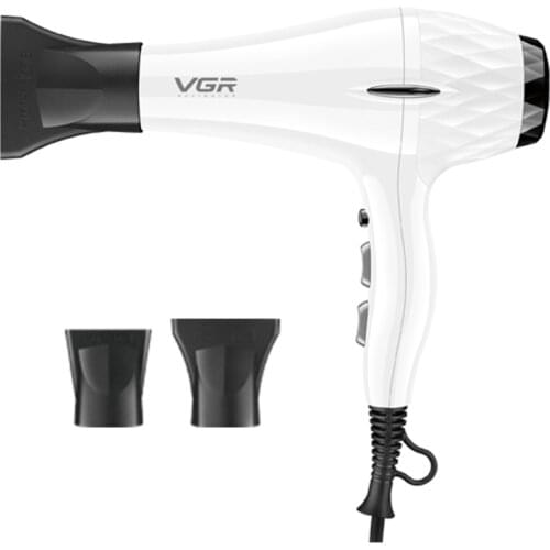 Professional hair dryer blow hot cold air speed adjust with two Nozzles Hair Styling salon/home Tool 220-240v Voltage EU plug