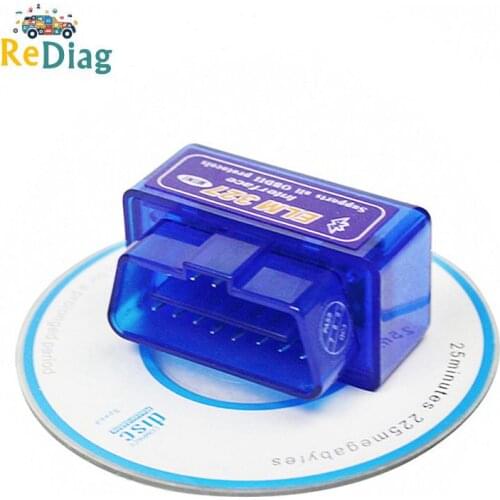 10PCS/LOT Bluetooth ELM327 Scanner V2.1 ELM327 OBD2 Code Reader Support OBDII Protocols ELM327 OBD Car Diagnostic Scan Tool