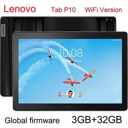 Original Lenovo Tab P10 TB-X705F 10.1 inch 3GB+32GB Android 8.0 Qualcomm Snapdragon 450 Octa-core 1.8GHz Fingerprint Identify