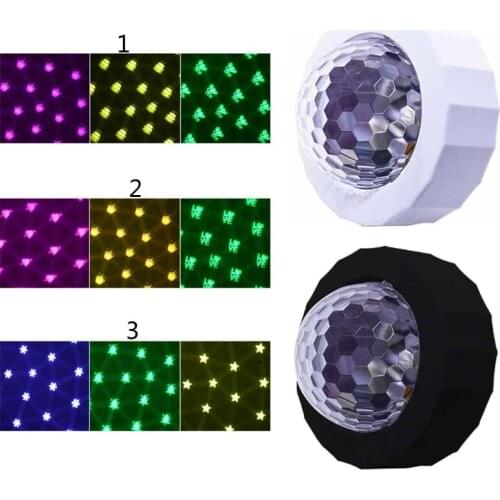 LED Stage Light High Brightness LED Lamp with Magnet USB Charging for Party Car Interior Decorations