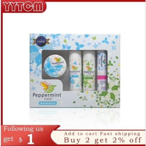 Thailand Mint Cylinder Nasal Inhaler Refresh Brain Anti Fatigue Cure Stuffy Nose Rhinitis Nasal Aspirator refreshing dizziness