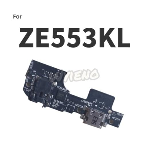 Wyieno ZE553KL Charging Port Ribbon For ASUS Zenfone3 Zoom Micro USB Dock Charger Flex Cable Microphone Board With IC + tracking