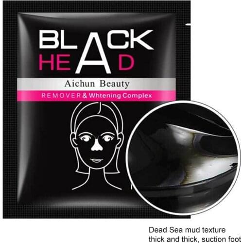 1 Pc Black Face Mask Blackhead Remover Deep Exfoliating Peel Off Mask Mud Skin Care Deep Cleaning TSLM2