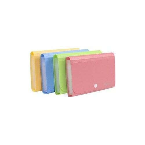 1pcs Mini organ packs 5561 notes folder / package snap type multifunctional package bag of candy colors