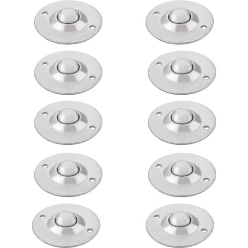 10Pcs CY-16B 5/8-Inch Bearing Steel Roller Ball Flange Conveyor Transfer Unit Promotion