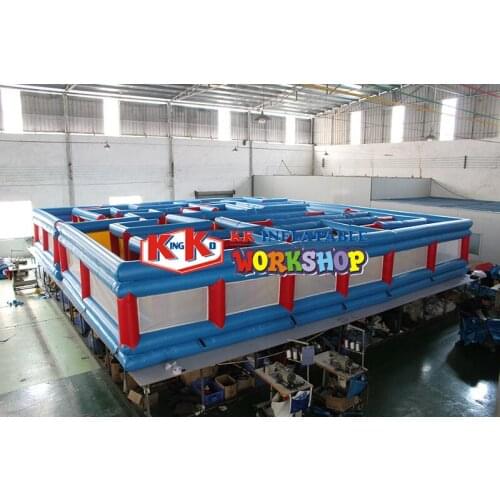 Outdoor sport large inflatable laser tag arena maze for sale