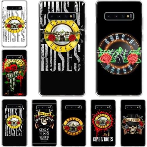 Guns N Roses Phone Case For Samsung Galaxy A71 A70 A51 A50 A41 A40 A30 A21 A10 A01 A90 A20S A20E A10S M30S A6 A7 A8 A9Plus Cover