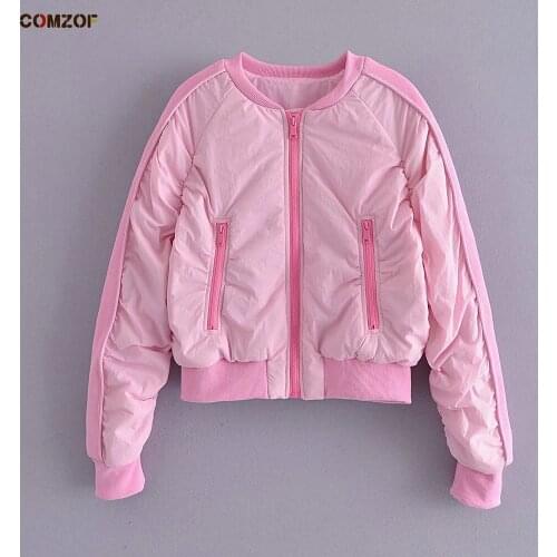 Женские бомберы COMZOF China At AliExpress