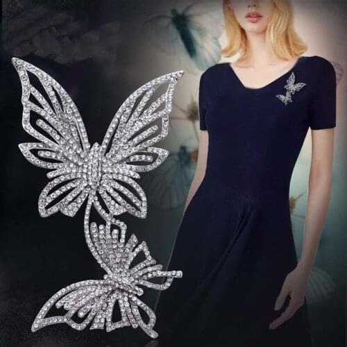 DINGABIYU Butterfly Brooches For Clothes