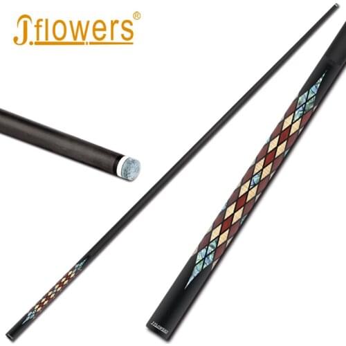 Genuine JFLOWERS JSK-501F Snooker Cue Billiard Cue 10-10.2mm Tip Black Carbon Fiber Technology Professional Billiard 2019