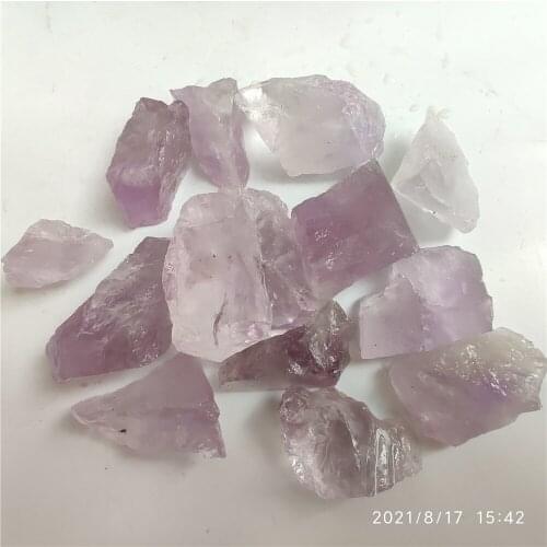 Natural Amethyst Irregular Healing Purple Gravel Mineral SpecimenRaw Crystals Home Decor for Aquarium Healing Energy Stone