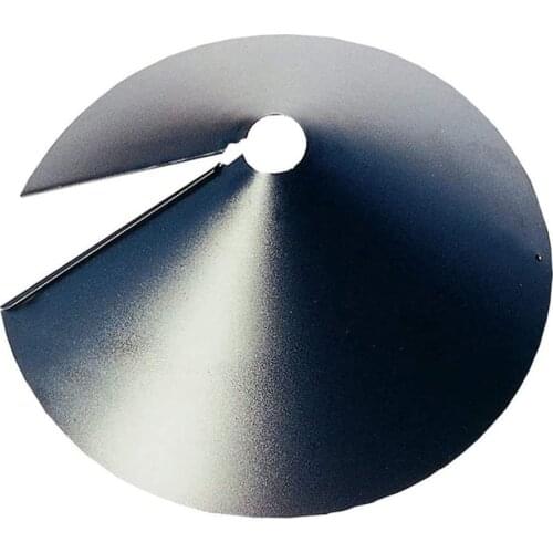 Squirrel Bezel Baffle 12/14/16/18 Inch Bird Feeder Wrap Around Protection Black Hanging Gardening Supplies Garden Accessories