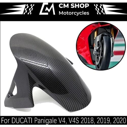 DUCATI Panigale - Motorcycle Carbon Fiber Front & Rear Fender Splash Guard 2018 2019 2020 V4 V4S