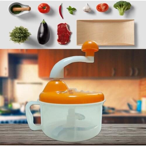 Manual Meat Grinder Household Mincing Machine Vegetable Twisting Cutter Multi-Function Vegetable Chopper Garlic Mixer Kitchen