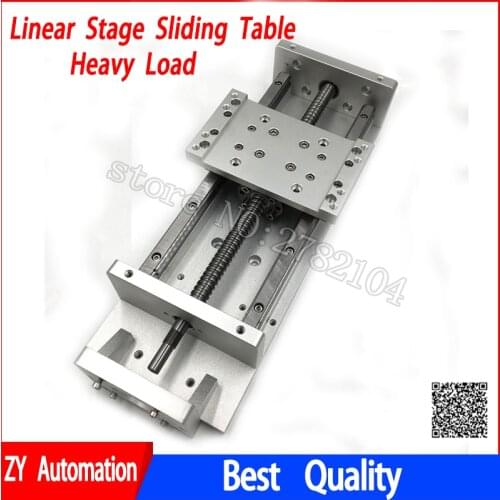 Heavy Load X Y Z Axis Sliding Table Cross Slide SFU1605 Ballscrew Linear Stage Motion Actuator CNC DIY Milling Drilling