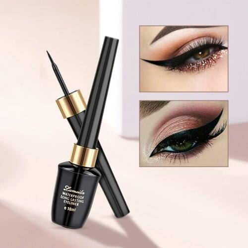 Waterproof Eyeliner Liquid Hard Head Quick Dry Sweatproof Not Blooming Long Lasting Eyeliner Pen Cosmetics Maquiagem TSLM2