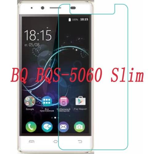 2PCS Smartphone Tempered Glass 9H Explosion-proof Protective Film Screen Protector mobile phone for BQ BQS-5060 Slim 5060