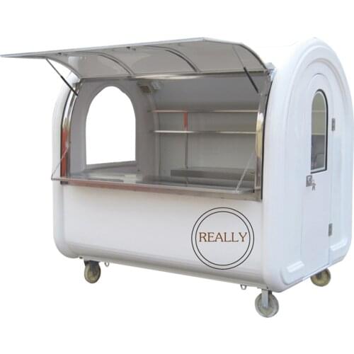 Factory Price Outdoor Ice Cream Mobile Street Fast Food Cart for hot dog