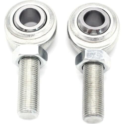 2pcs SA22T/K SAL22T/K M22x1.5mm Hole 22mm Fish Eye Male Left Female Right Hand Rod End Bearing Thread Ball Joint SA22TK POSA22