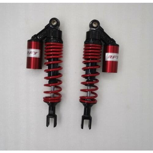 8mm spring 360mm MOTORCYCLE SHOCK ABSORBERS FOR Honda CB900F CB1100F CBX1000 SUZUKI YAMAHA Kawasaki black red chrome