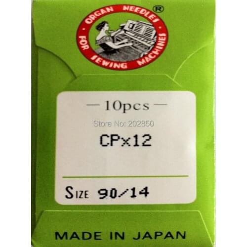 Organ Brand Needles CPX12,90/14,10Pcs Needles/Lot,For Industrial Hand Stitch Sewing Machines,Like JUKI,BROTHER,etc