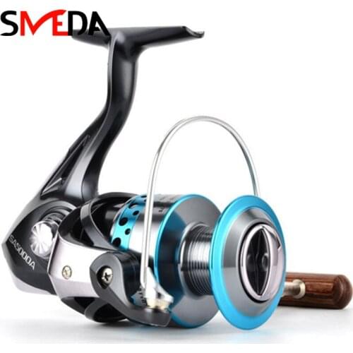 Carretilha De Pesca 5.2:1 Metal Spinning Fishing Reel Wheel For Fresh Salt Water Fishing Reel Carp