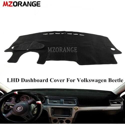 MZORANGE LHD Car Inner Auto Dashboard Cover For Volkswagen Beetle 1998-2010 Car Styling Pad Dashmat Sun Shade Dash Board Cover