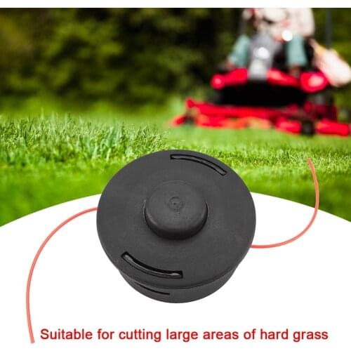 Black Trimmer Head 25-2 Nylon Mower Line Coil Lawn Mower Head for STIHL Grass Trimmer FS120 250 Mower Line Coil