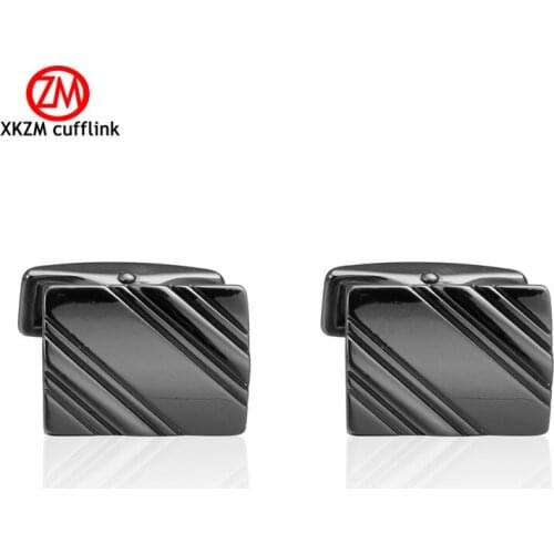 Formal gun black Cufflink for Mens Suits Buttons Geometric Wedding Cufflink French Grooms Shirt Brand Cuff Links