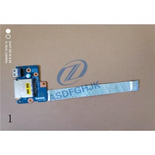 Original For Dell Inspiron 15-5547 P39f Series Ls-b011p USB Card Reader Board W/ Cable 00603H 100% test ok