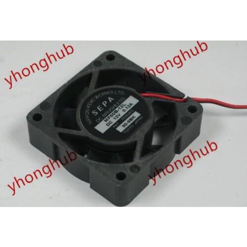 SEPA MF60B-12L DC 12V 0.12A 60x60x15mm Server Cooling Fan