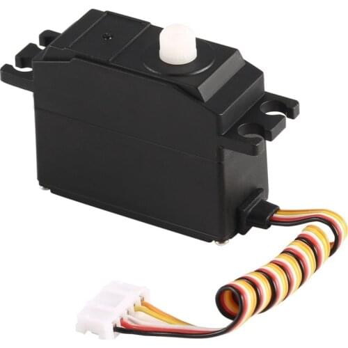 OCDAY 25g Plastic Gear Servo 4.8-6V for 1/12 Wltoys 12428 12423 RC Car Model Steering Part Accessories