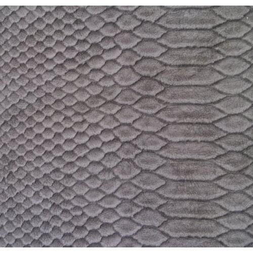 Synthetic Vintage Matte PU snake faux leather fabric material sale by yard
