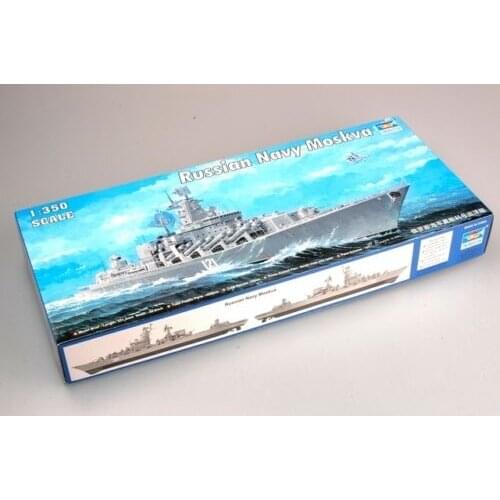 Trumpeter 04518 1/350 RUSSIAN NAVY MOSKVA Cruiser Warship Plastic Model Kit TH06784-SMT6