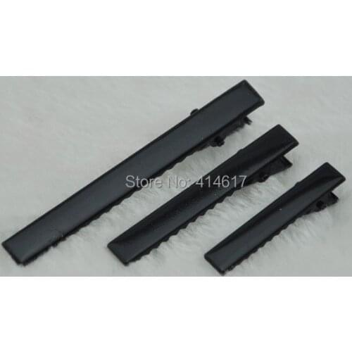 U pick Mix 3 sizes Black Metal Alligator Hair Clip Pin Wedding Different Sizes DZ01